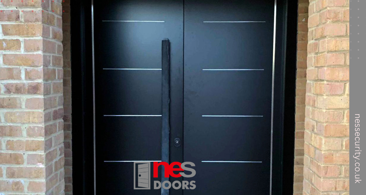 What are Modern doors made of?