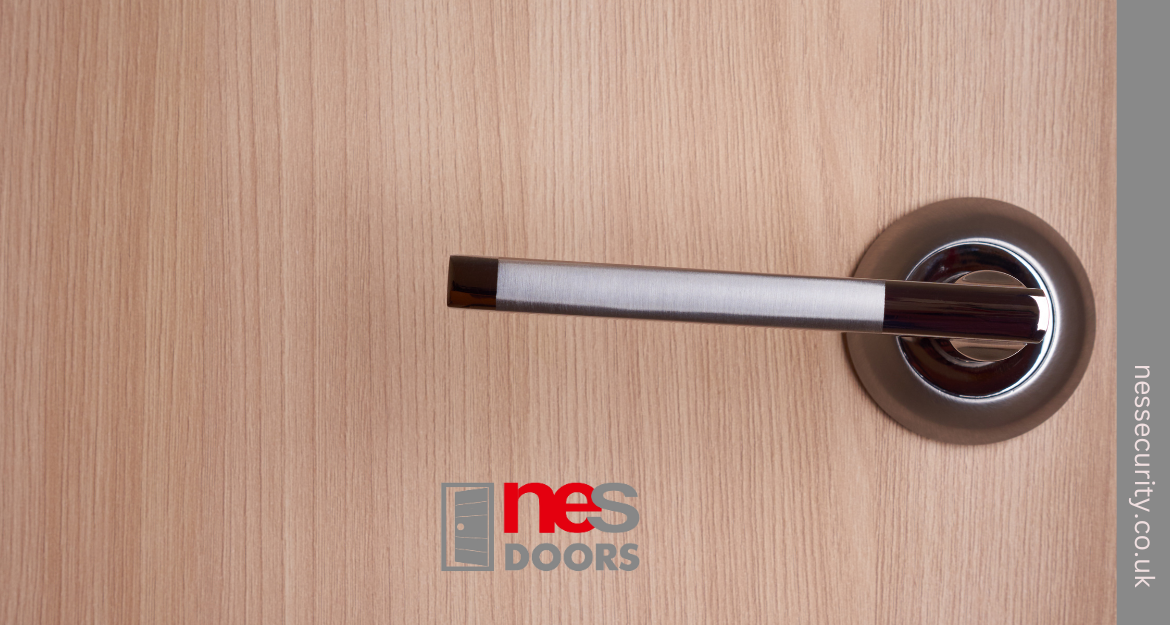 What is the difference between a lever handle and a door knob?